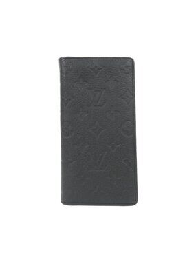 Louis Vuitton Taurillon Monogram Portefeuille Brazza Wallet